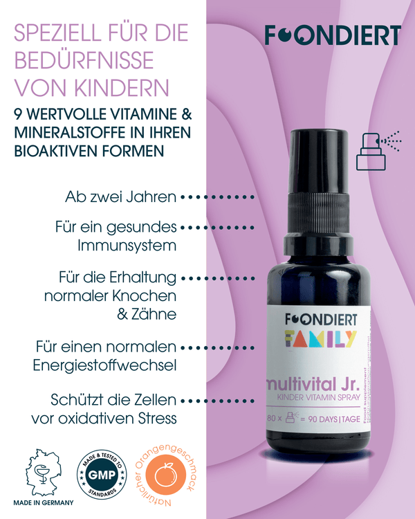 Multivital Jr. children's vitamin spray