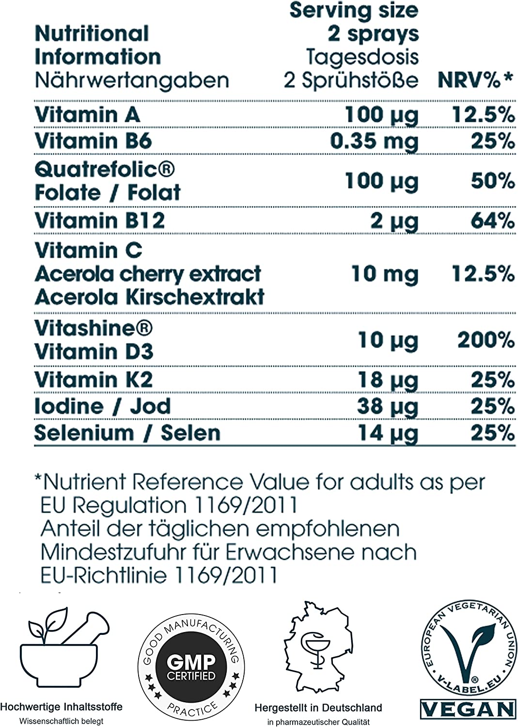 Multivital Jr. Kinder Vitamin Spray